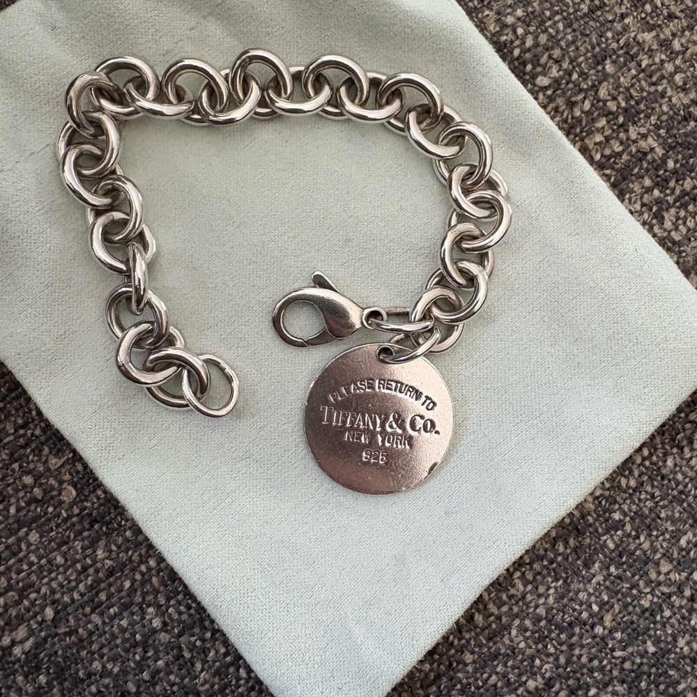 Tiffany & Co. Silver Charm Bracelet